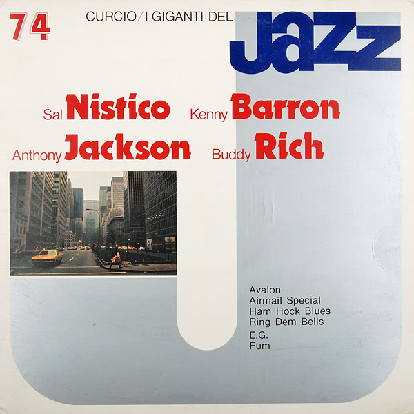 SAL NISTICO - I Giganti Del Jazz Vol. 74 /Europa Jazz cover 