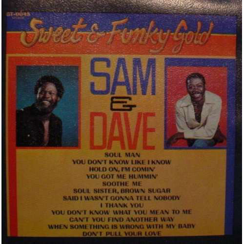 SAM & DAVE - Sweet & Funky Gold cover 