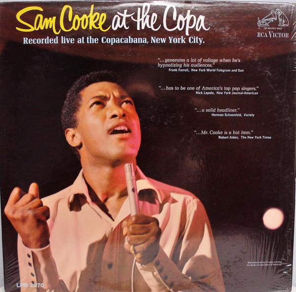 SAM COOKE - Sam Cooke At The Copa cover 