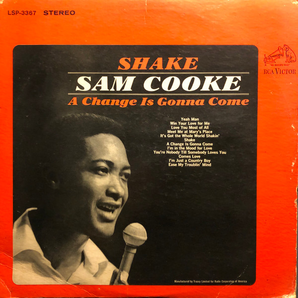 SAM COOKE - Shake cover 