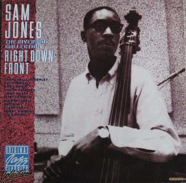 SAM JONES - Right Down Front:The Riverside Collection cover 
