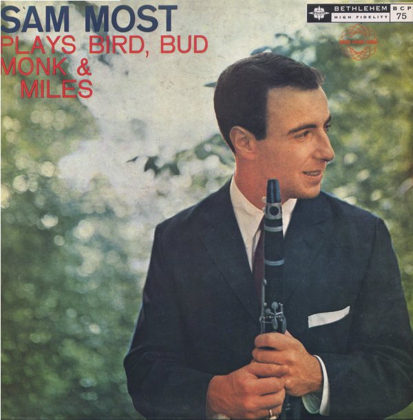 SAM MOST - Plays Byrd, Monk & Miles cover 