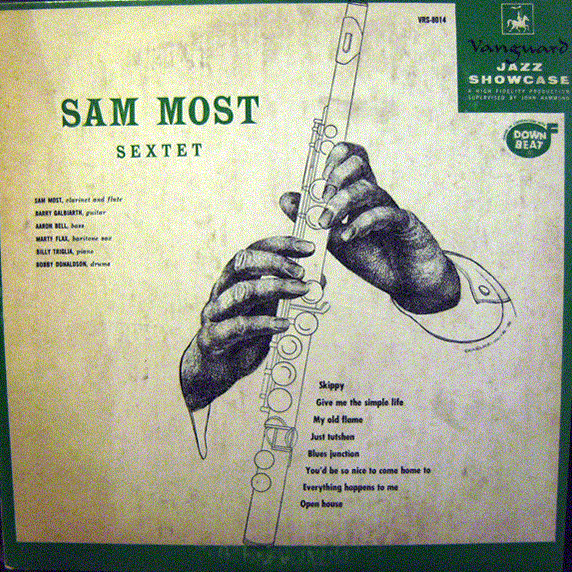 SAM MOST - Sam Most Sextet cover 