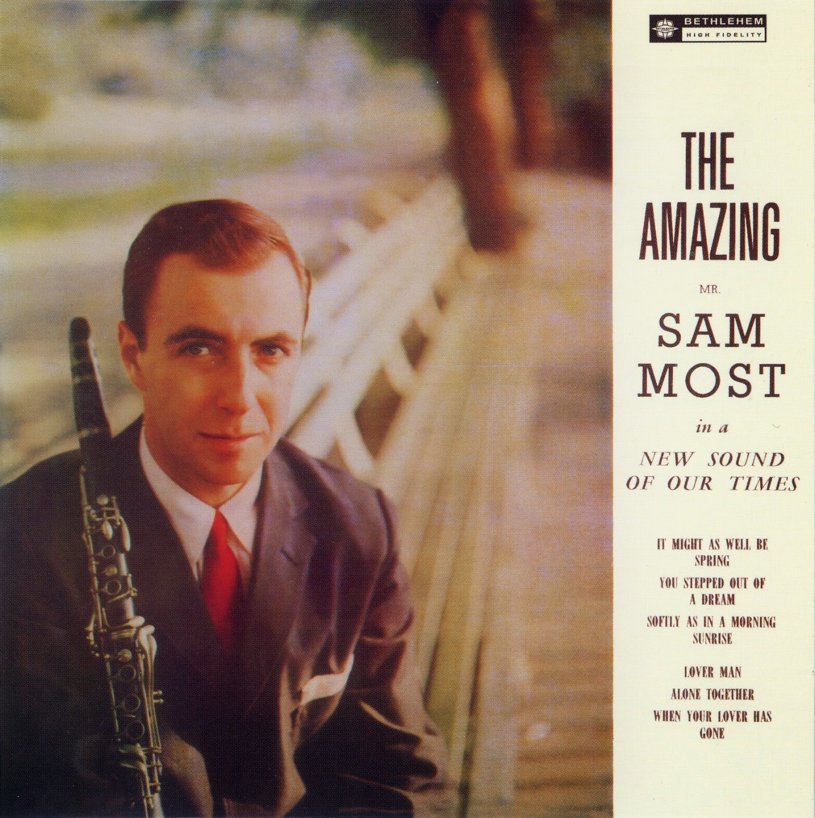 SAM MOST - The Amazing Mr. Sam Most cover 
