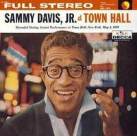 SAMMY DAVIS JR - At Town Hall cover 