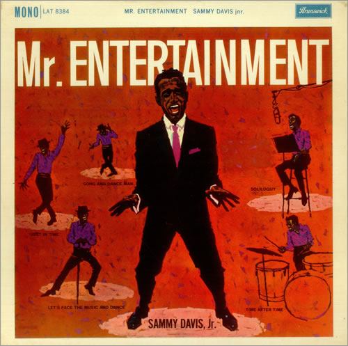 SAMMY DAVIS JR - Mr. Entertainment cover 