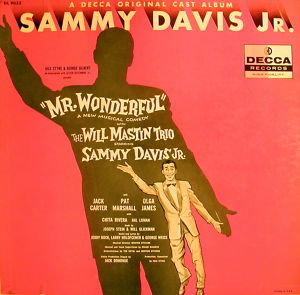 SAMMY DAVIS JR - Mr. Wonderful cover 