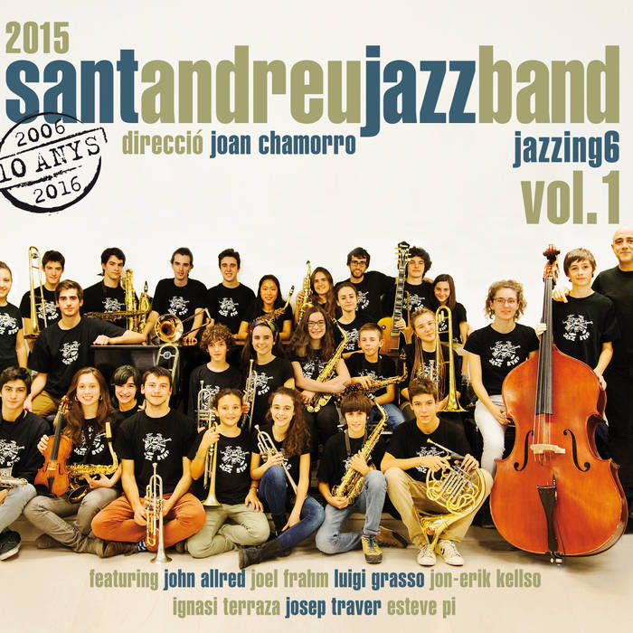 SANT ANDREU JAZZ BAND - Jazzing 6, vol 1 cover 