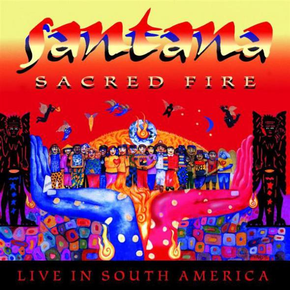 SANTANA - Sacred Fire: Live in South America cover 