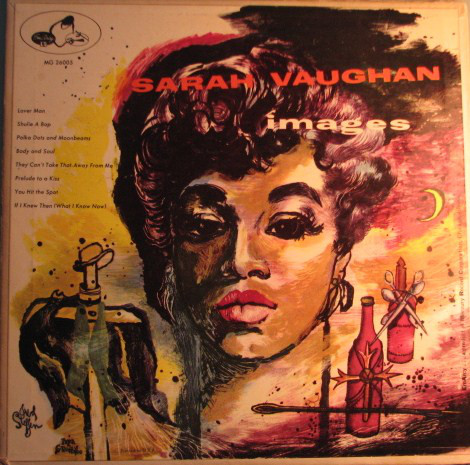SARAH VAUGHAN - Images cover 