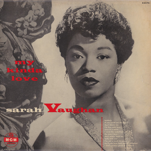 SARAH VAUGHAN - My Kinda Love cover 