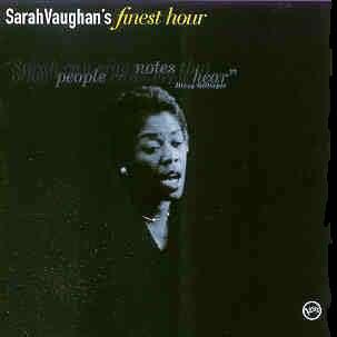 SARAH VAUGHAN - Sarah Vaughan's Finest Hour cover 