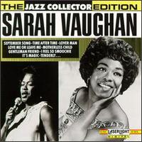SARAH VAUGHAN - The Jazz Collector Edition cover 