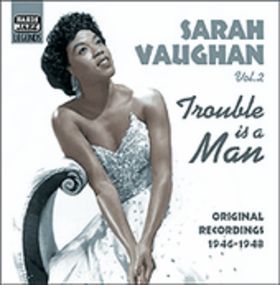 SARAH VAUGHAN - Trouble Is a Man cover 