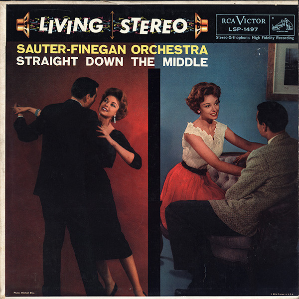 SAUTER-FINEGAN ORCHESTRA - Straight Down The Middle cover 