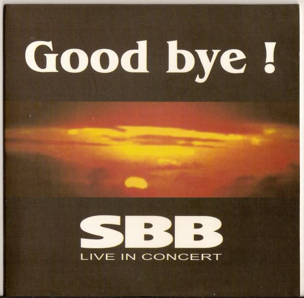 SBB - Good Bye! cover 