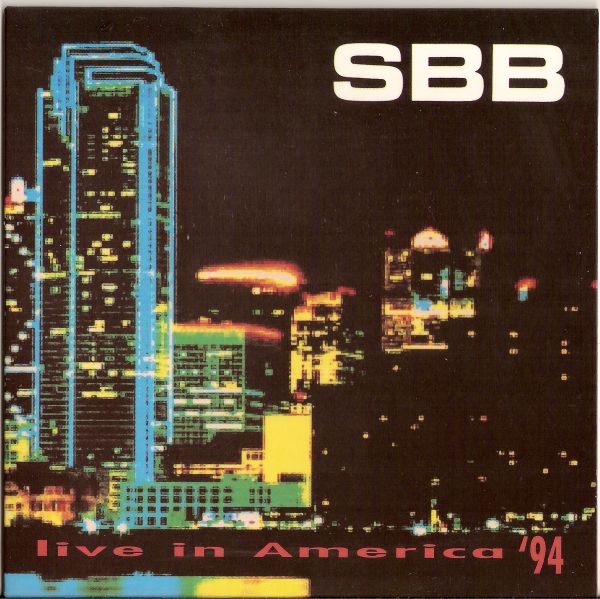SBB - Live In America '94 cover 