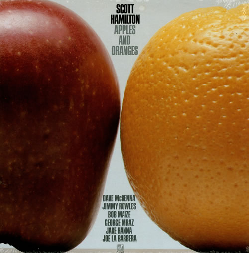 SCOTT HAMILTON - Apples and Oranges cover 