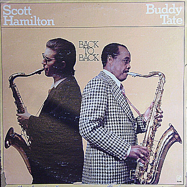 SCOTT HAMILTON - Scott Hamilton, Buddy Tate : Back To Back cover 