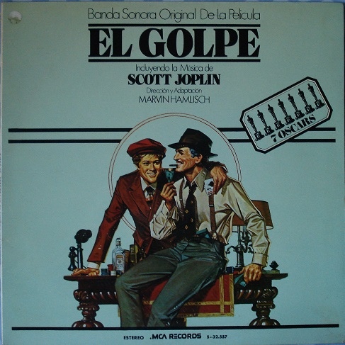 SCOTT JOPLIN - Banda Sonora Original De La Pelicula El Golpe cover 
