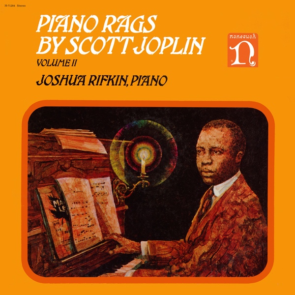 SCOTT JOPLIN - Piano Rags by Scott Joplin, Volume II (Joshua Rifkin) cover 
