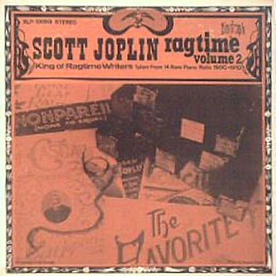 SCOTT JOPLIN - Ragtime Volume 2 cover 