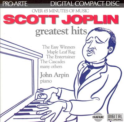 SCOTT JOPLIN - Scott Joplin Greatest Hits (feat. piano: John Arpin) cover 