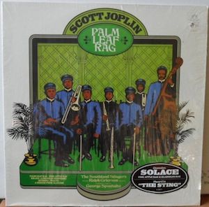 SCOTT JOPLIN - Southland Stingers, The With Ralph Grierson, George Sponhaltz ‎– Palm Leaf Rag cover 