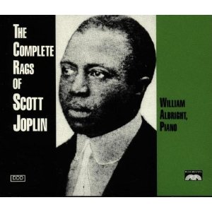 SCOTT JOPLIN - The Complete Rags of Scott Joplin (performer William Albright) cover 