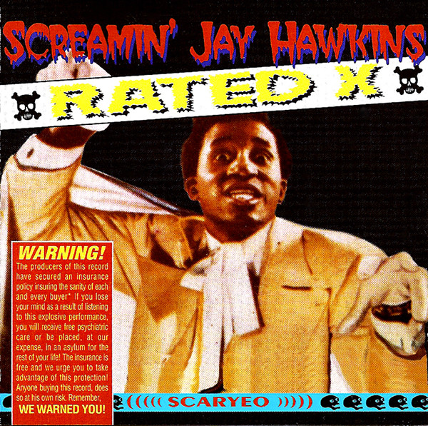 SCREAMIN' JAY HAWKINS - Rated X cover 