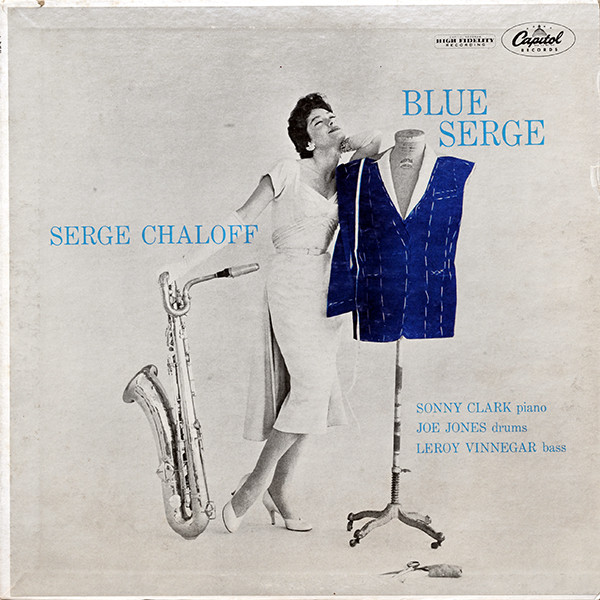 SERGE CHALOFF - Blue Serge cover 