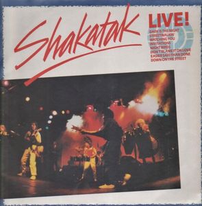 SHAKATAK - Live! cover 