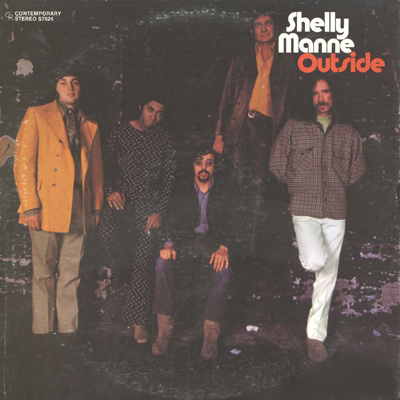 SHELLY MANNE - Outside cover 