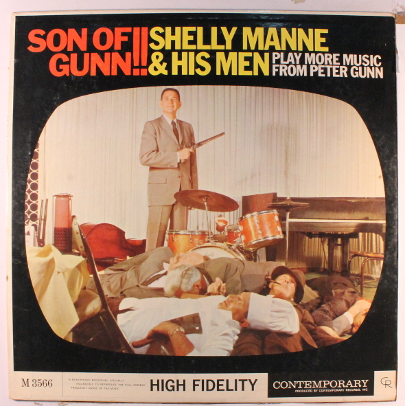 SHELLY MANNE - Play More Music From Peter Gunn: Son Of Gunn!! cover 