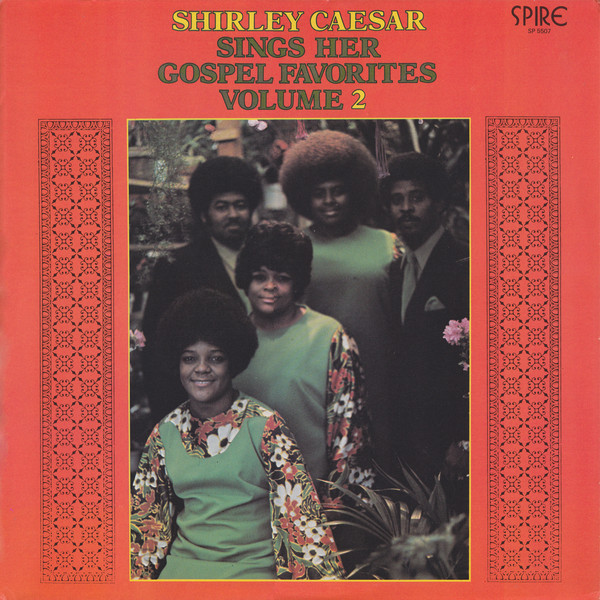 SHIRLEY CAESAR - Sings Her Gospel Favorites Volume 2 cover 