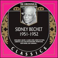 SIDNEY BECHET - The Chronological Classics: Sidney Bechet 1951-1952 cover 