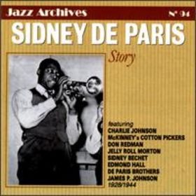 SIDNEY DE PARIS - Story 1928-1944 cover 