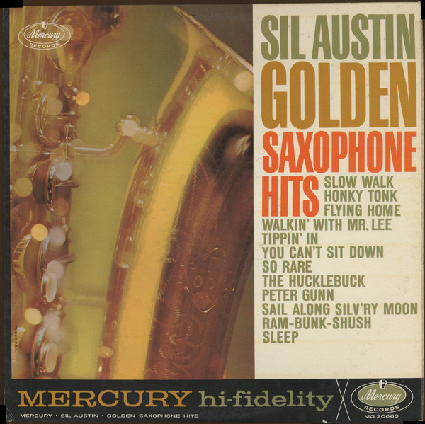 SIL AUSTIN - Golden Saxophone Hits cover 