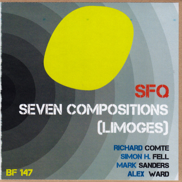 SIMON H FELL - SFQ &amp;#8206;: Seven Compositions (Limoges) cover 