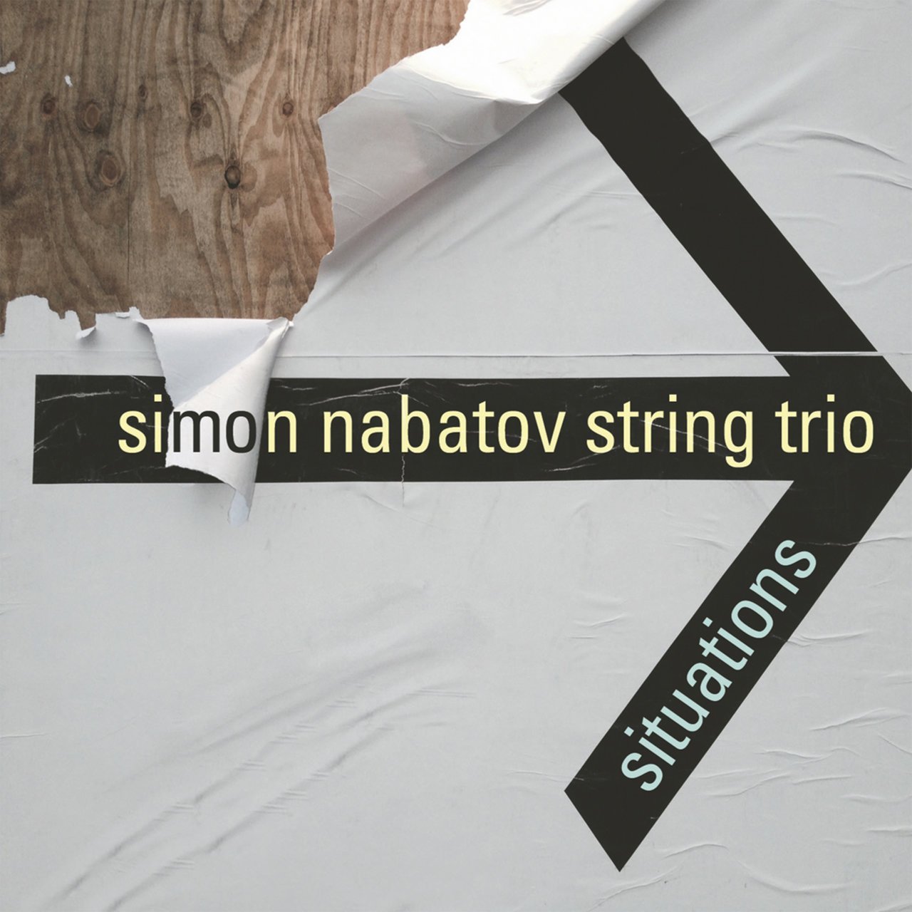 SIMON NABATOV - Simon Nabatov String Trio : Situations cover 