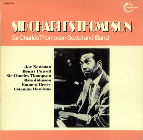 SIR CHARLES THOMPSON - Sir Charles Thompson Sextet & Band cover 