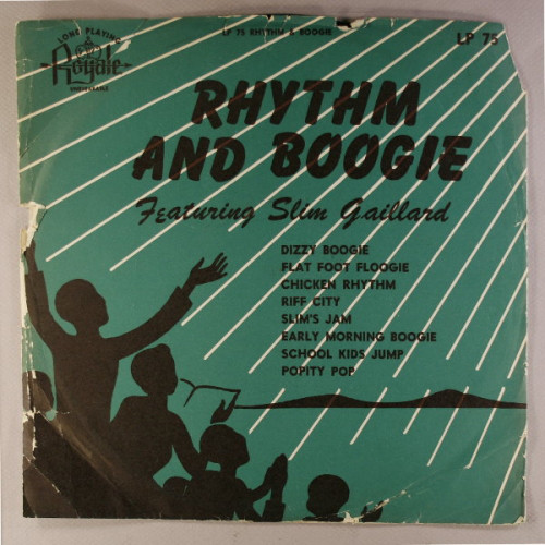 SLIM GAILLARD - Rhythm And Boogie Featuring cover 