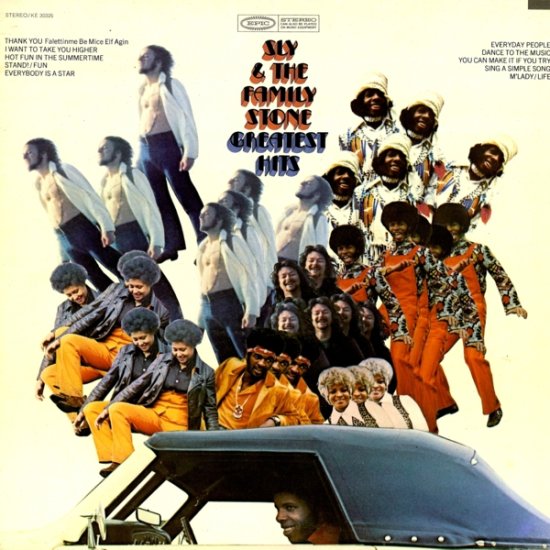 SLY AND THE FAMILY STONE - Greatest Hits cover 