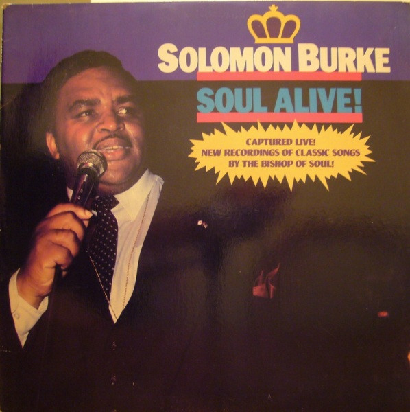 SOLOMON BURKE - Soul Alive! cover 