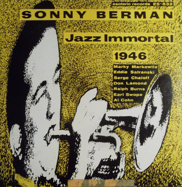 SONNY BERMAN - Jazz Immortal 1946 cover 