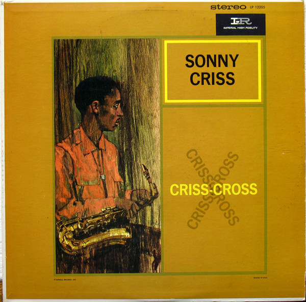 SONNY CRISS - Criss Cross cover 
