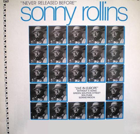 SONNY ROLLINS - Live In Europe cover 