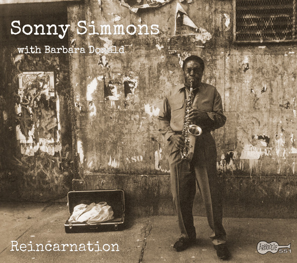 SONNY SIMMONS - Sonny Simmons With Barbara Donald ‎: Reincarnation cover 