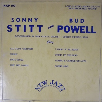 SONNY STITT - Sonny Stitt And Bud Powell Quartet cover 