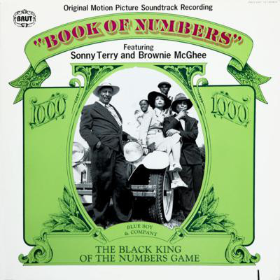 SONNY TERRY & BROWNIE MCGHEE - Book Of Numbers Original Motion Picture Soundtrack Recording cover 